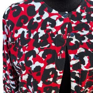 August Silk Heritage women’s size S button-down long sleeve cardigan sweater